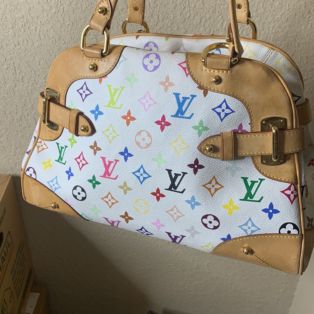 LOUIS VUITTON Takashi Murakami
Monogram Multicolor Claudia White - Picture 5 of 13